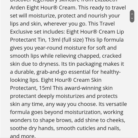 Elizabeth Arden Travel Exclusive Eight Hour Cream Heroes For Lips & Skin - Picture 4 of 4